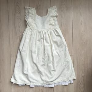 Childrenchic Girls Lace Ruffle Dress Sz 4